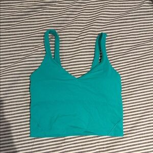 Lulu green align tank Top